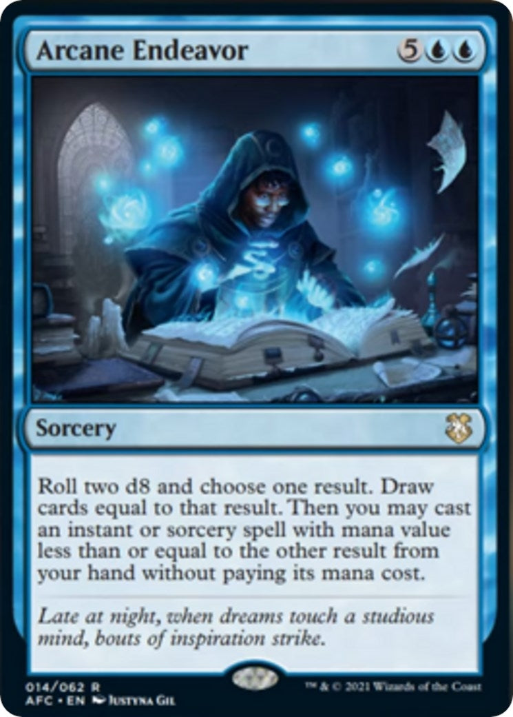 Image for Arcane Endeavor (14) (AFC) - Magic: The Gathering
