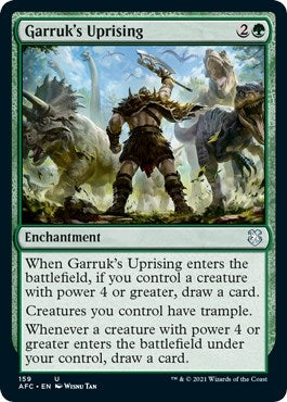 Garruk's Uprising (159) (AFC)