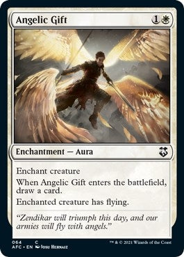 Image for Angelic Gift (64) (AFC) - Magic: The Gathering
