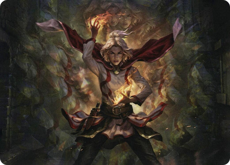 Delina, Wild Mage Art Card (31) (ASAFR)