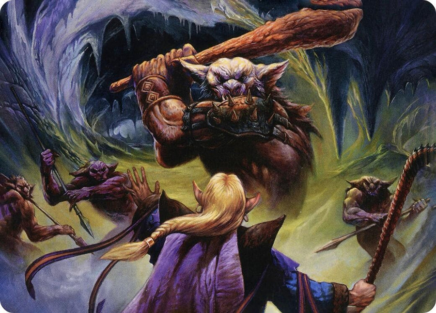 Den of the Bugbear (34/81) Art Card (34) (ASAFR)