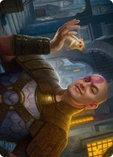 Minsc, Beloved Ranger Art Card (33) (ASAFR)