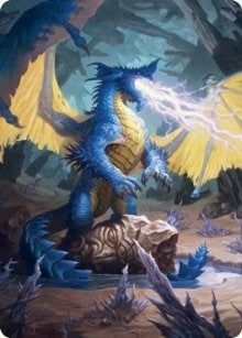 Blue Dragon Art Card (73) (ASAFR)