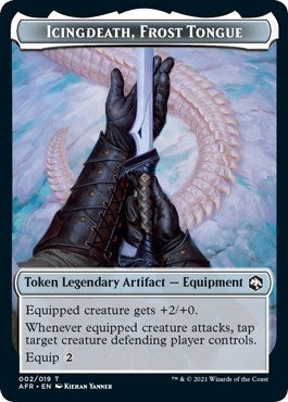 Icingdeath, Frost Tongue Token (2) (AFR)