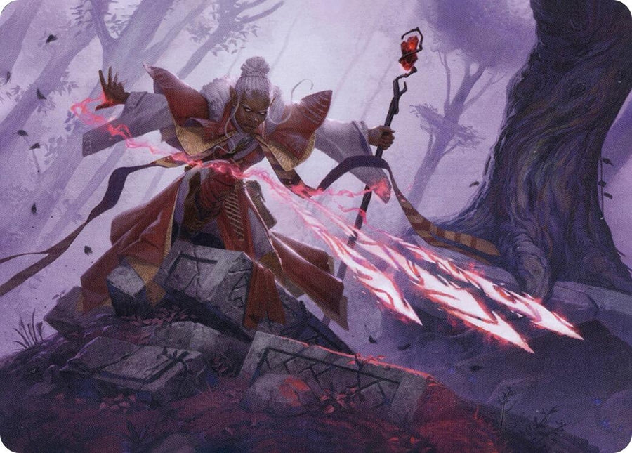 Magic Missile Art Card (48) (ASAFR)