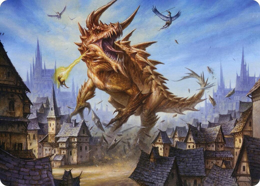 Tarrasque Art Card (19) (ASAFR)
