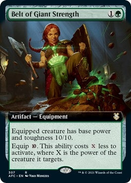 Belt of Giant Strength (Extended Art) (307) (AFC)