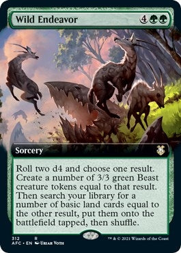 Wild Endeavor (Extended Art) (312) (AFC)