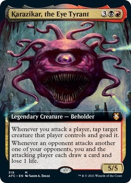 Karazikar, the Eye Tyrant (Extended Art) (319) (AFC)