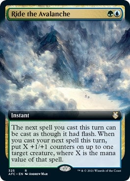 Ride the Avalanche (Extended Art) (325) (AFC)