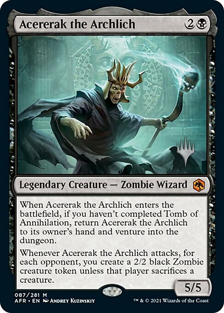 Image for Acererak the Archlich (87) (PPAFR) - Magic: The Gathering
