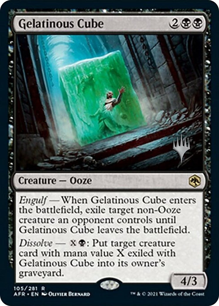 Gelatinous Cube (105) (PPAFR)