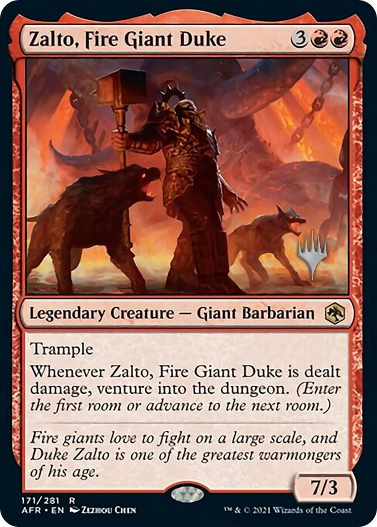 Zalto, Fire Giant Duke (171) (PPAFR)