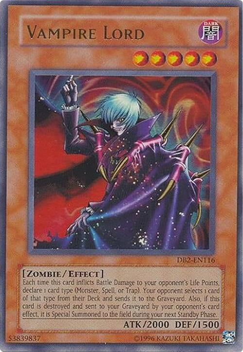 Vampire Lord (DB2-EN116) (DB2)
