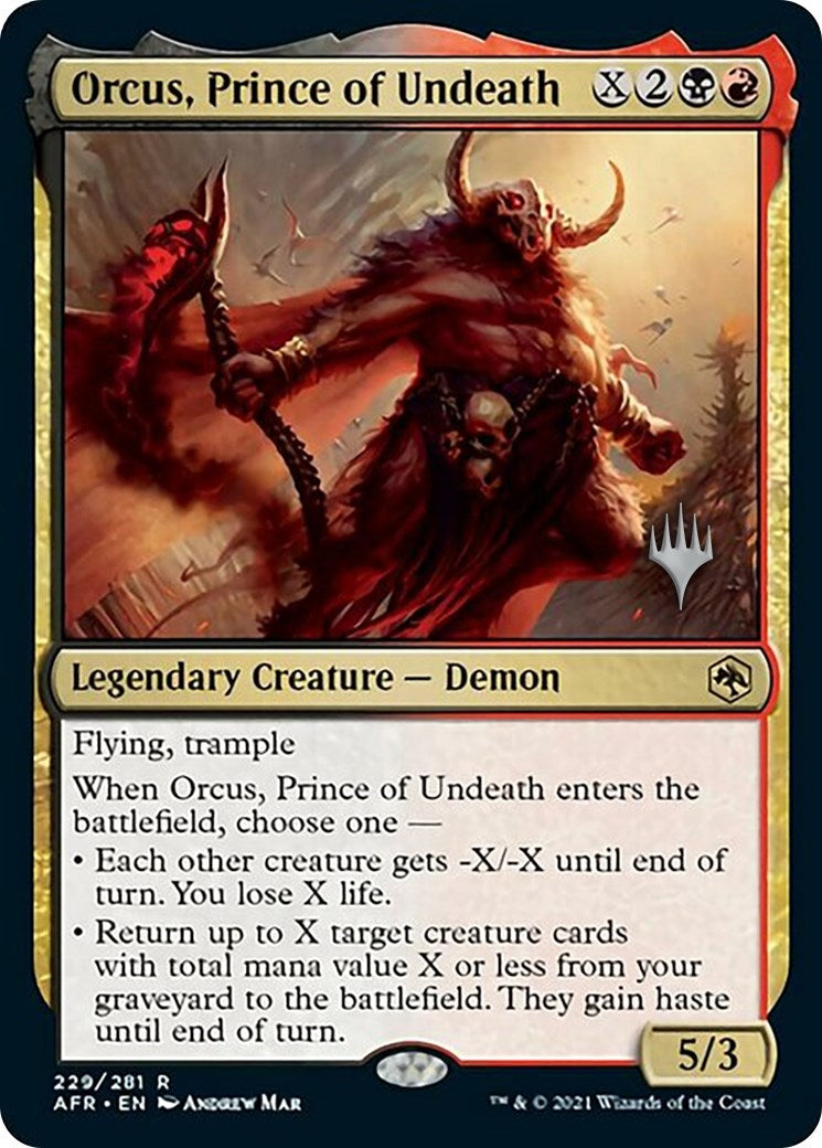 Orcus, Prince of Undeath (229) (PPAFR)