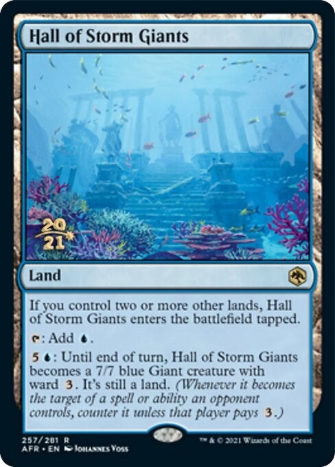 Hall of Storm Giants (257) (PRE)