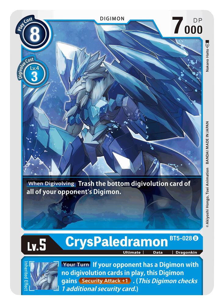 CrysPaledramon (BT5-028 U) (BT-05)