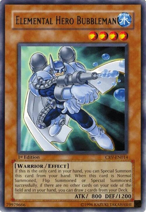 Elemental Hero Bubbleman (CRV-EN014) (CRV)