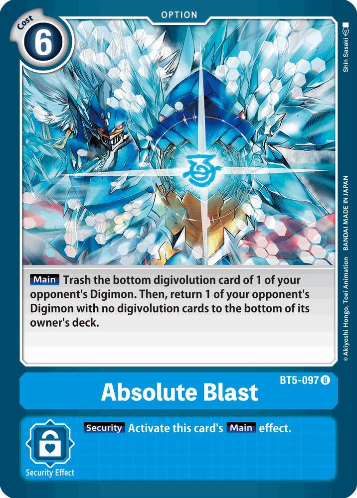 Absolute Blast (BT5-097 U) (BT-05)
