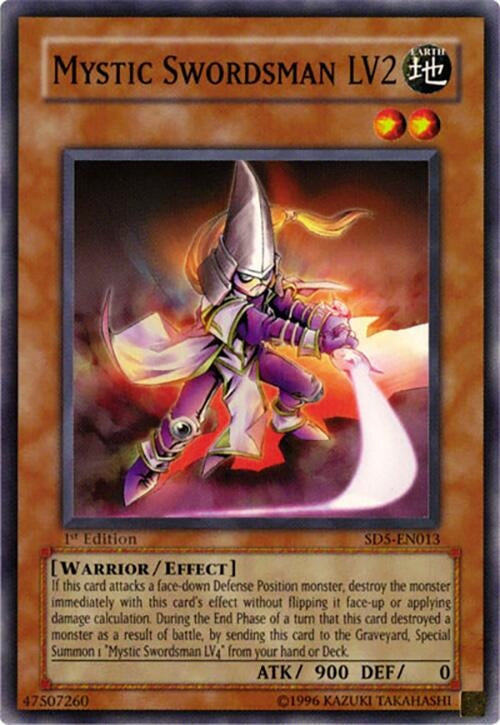 Mystic Swordsman LV2 (SD5-EN013) (SD5)