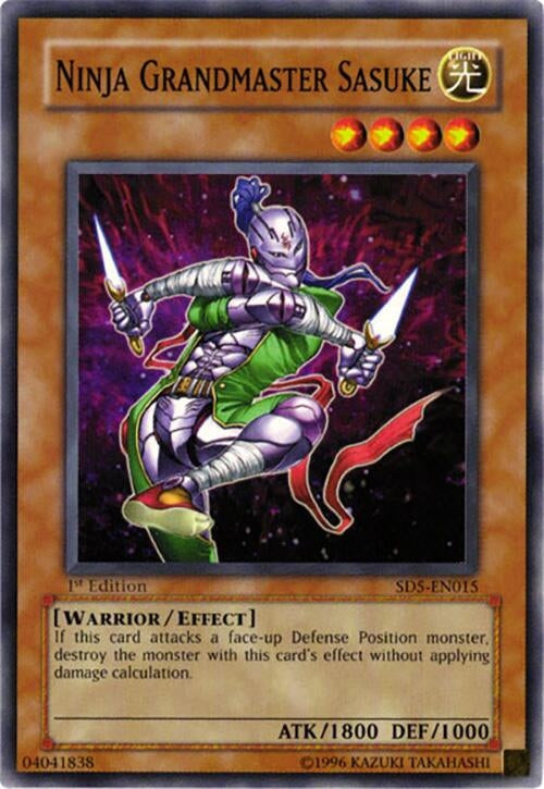 Ninja Grandmaster Sasuke (SD5-EN015) (SD5)
