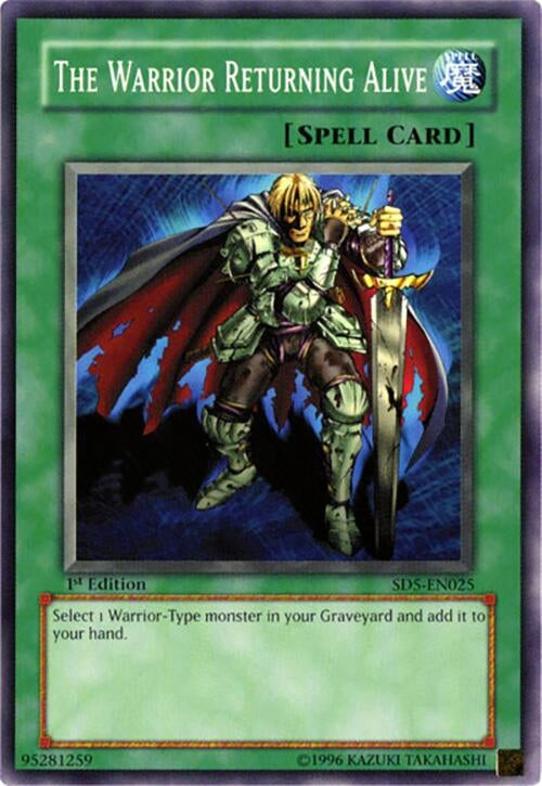 The Warrior Returning Alive (SD5-EN025) (SD5)