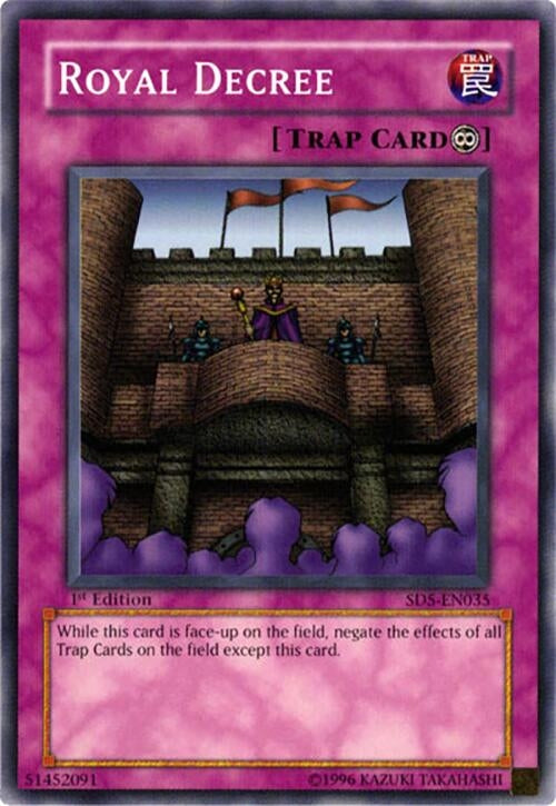 Royal Decree (SD5-EN035) (SD5)
