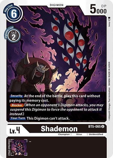 Shademon (BT5-065 U) (BT-05)