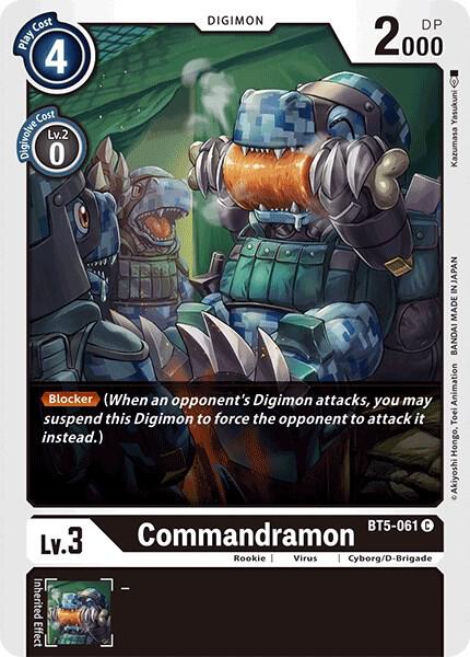 Commandramon (BT5-061 C) (BT-05)