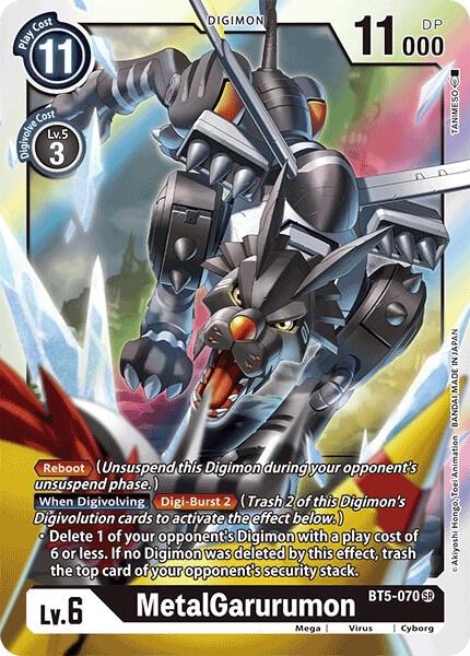 MetalGarurumon - BT5-070 (BT5-070 SR) (BT-05)
