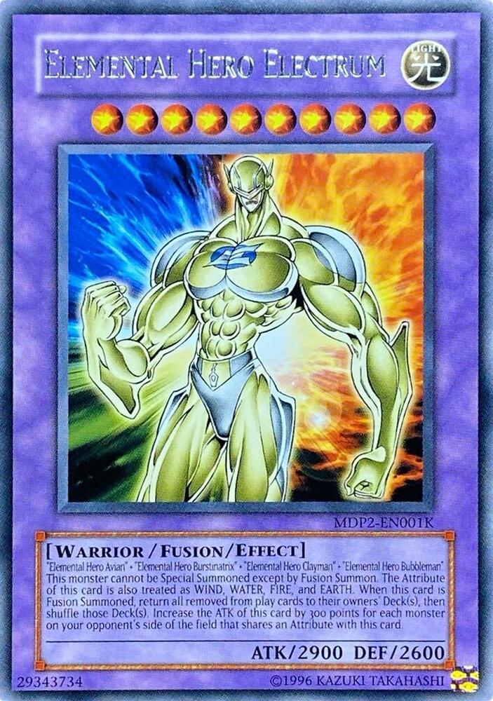 Elemental Hero Electrum (MDP2-EN001K) (RR)