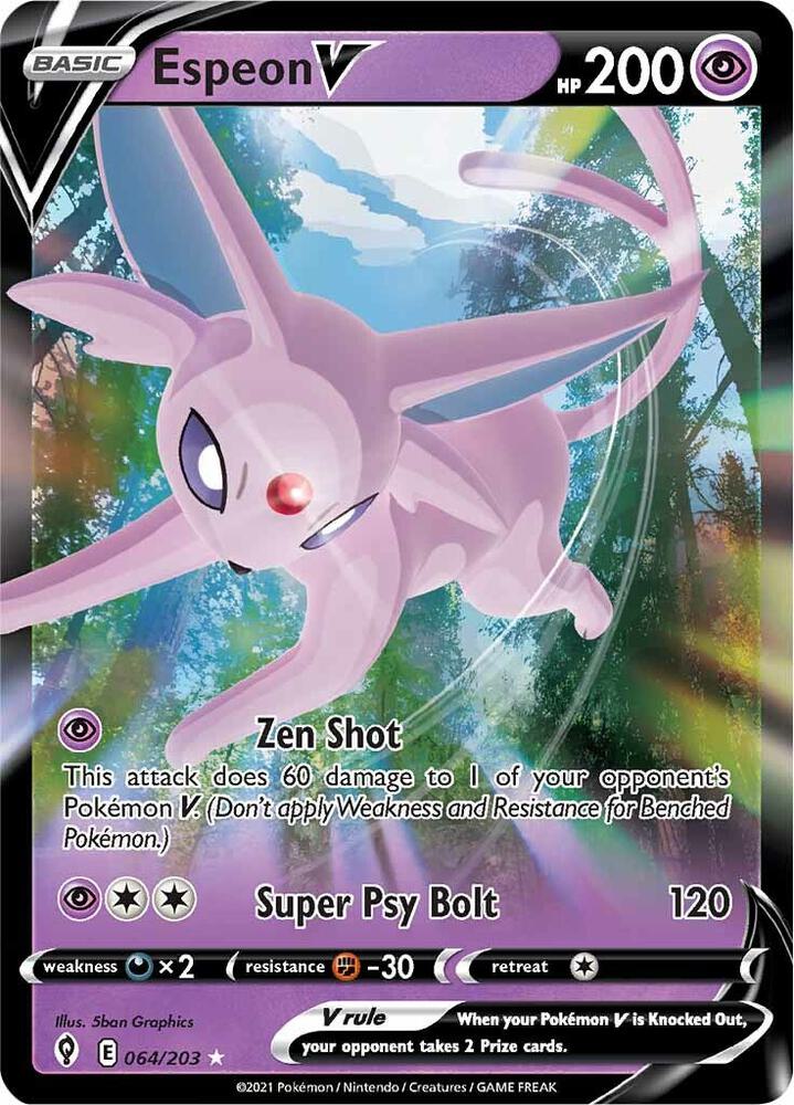 Espeon V (064/203) (SWSH07)