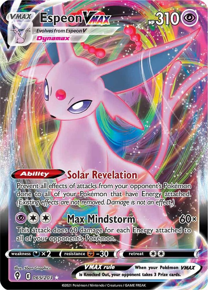 Espeon VMAX (065/203) (SWSH07)