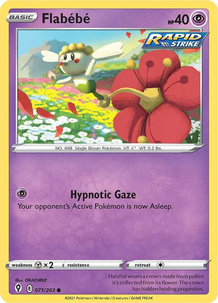 Flabebe (071/203) (SWSH07)