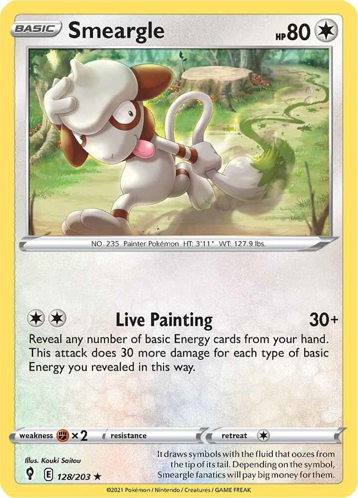 Smeargle (128/203) (SWSH07)