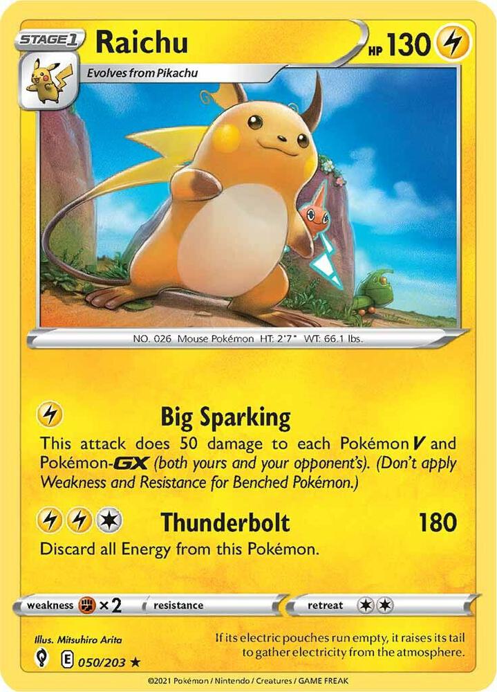 Raichu (050/203) (SWSH07)