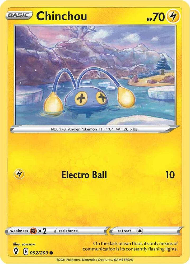 Chinchou (052/203) (SWSH07)