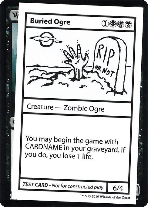Buried Ogre (No PW Symbol) (CMB1)