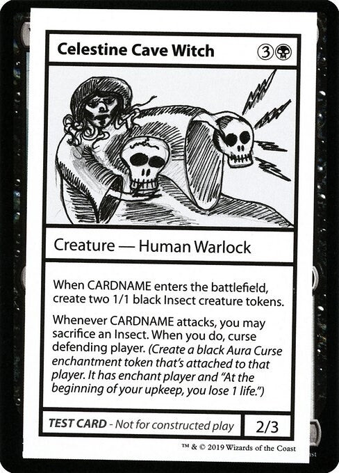 Celestine Cave Witch (No PW Symbol) (CMB1)