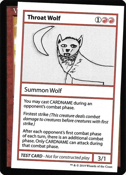 Throat Wolf (No PW Symbol) (CMB1)