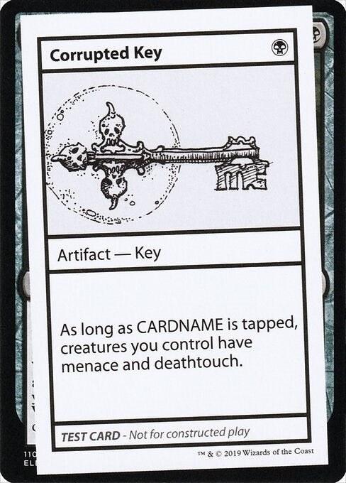 Corrupted Key (No PW Symbol) (CMB1)