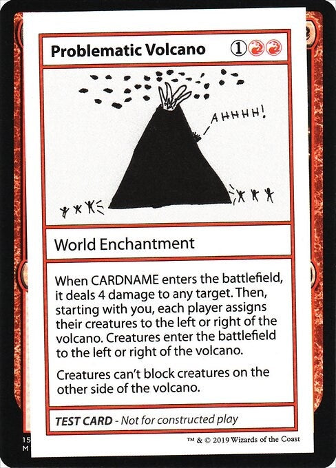 Problematic Volcano (No PW Symbol) (CMB1)