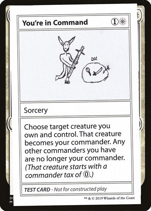 You're In Command (No PW Symbol) (CMB1)
