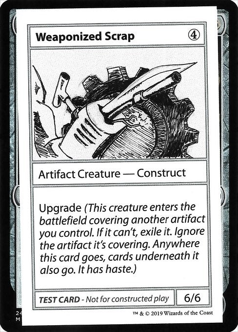 Weaponized Scrap (No PW Symbol) (CMB1)