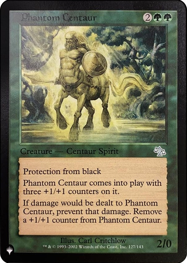 Phantom Centaur (Misprint) (127) (LIST)