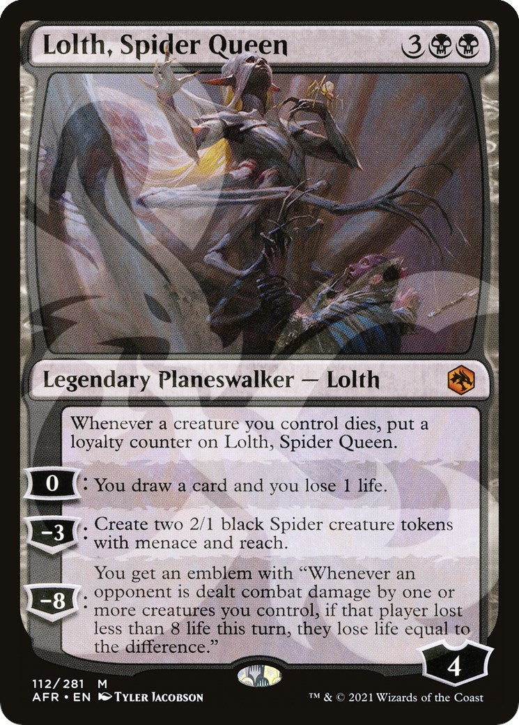 Lolth, Spider Queen (112) (AFR&)