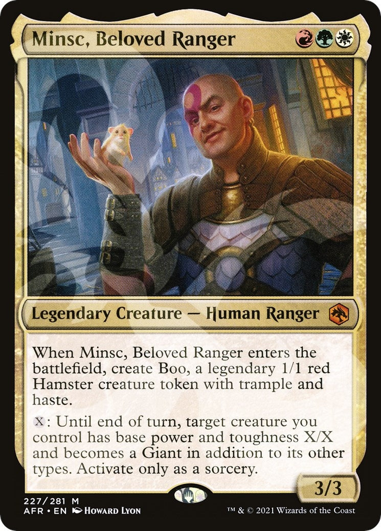 Minsc, Beloved Ranger (227) (AFR&)