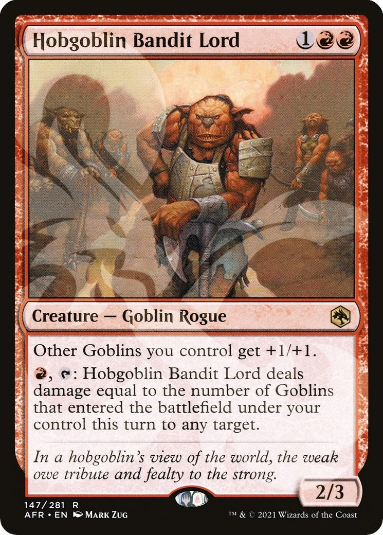 Hobgoblin Bandit Lord (147) (AFR&)