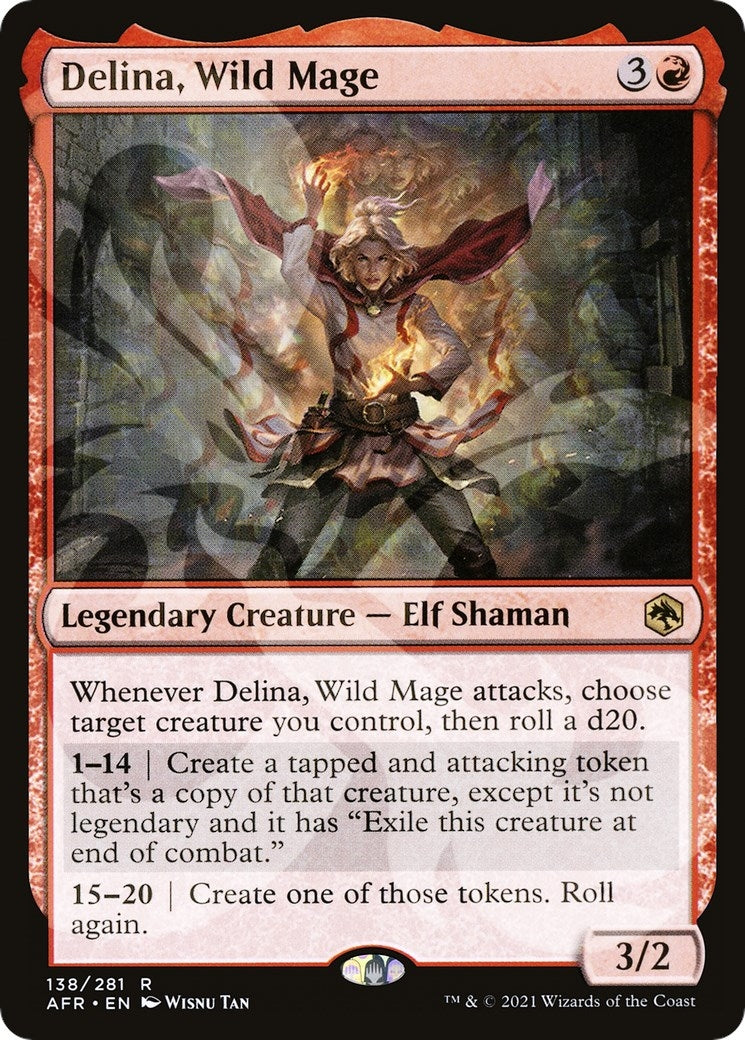 Delina, Wild Mage (138) (AFR&)