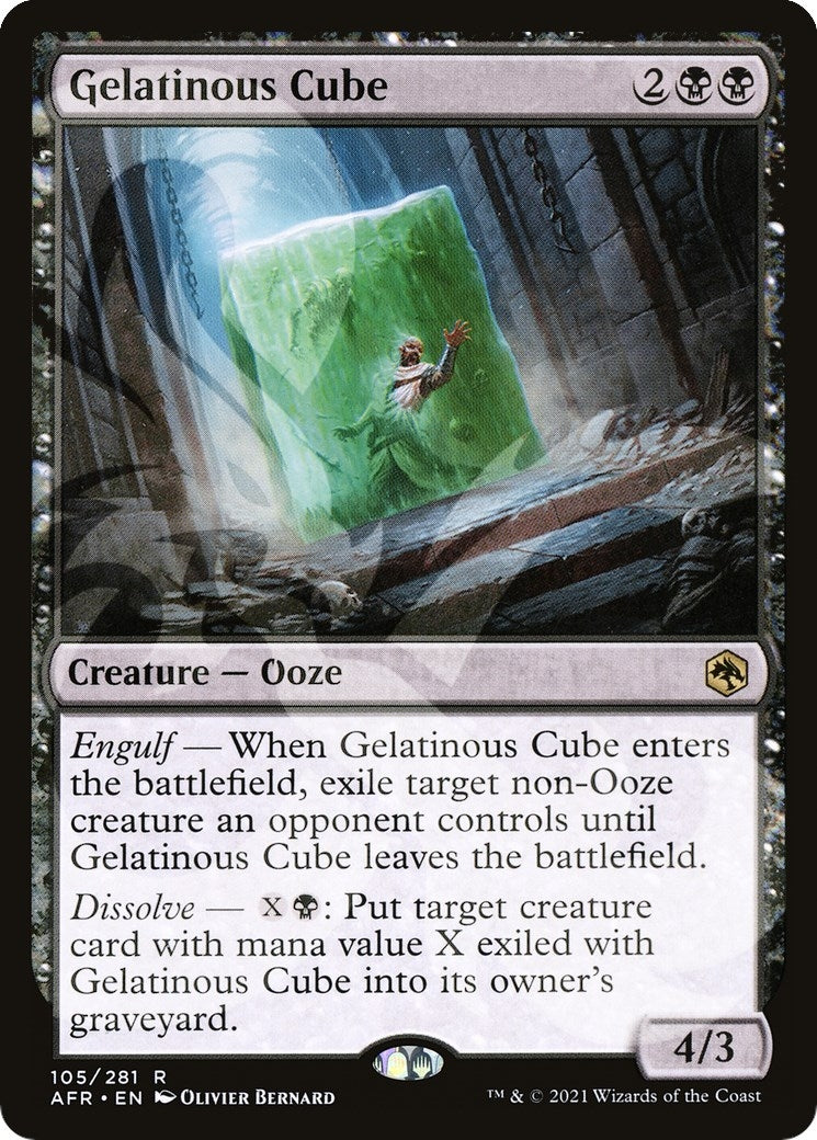 Gelatinous Cube (105) (AFR&)